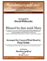 Blessed Be That Maid Mary Concert Band sheet music cover